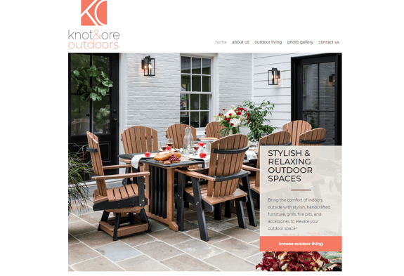 EZMarketing Develops Website for Knot & Ore Outdoors