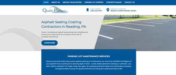 EZMarketing Constructs New Website for Quality Pavement LLC
