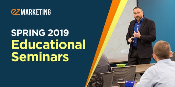 EZMarketing Announces Spring 2019 Educational Seminars at the Lancaster Chamber of Commerce