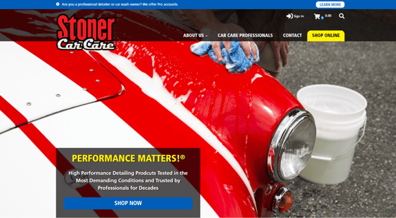 EZMarketing Designs Website for Stoner Car Care